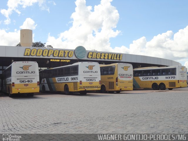 Empresa Gontijo de Transportes 9640 na cidade de Perdões, Minas Gerais, Brasil, por Wagner Gontijo Várzea da Palma-mg. ID da foto: 1586279.