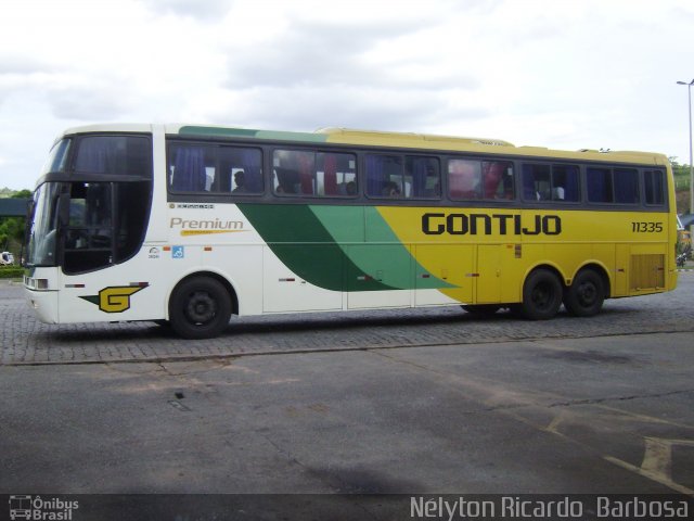 Empresa Gontijo de Transportes 11335 na cidade de Perdões, Minas Gerais, Brasil, por Nélyton Ricardo  Barbosa. Número da foto: #1586127.