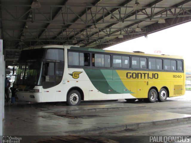 Empresa Gontijo de Transportes 11040 na cidade de João Monlevade, Minas Gerais, Brasil, por Paulo Camillo Mendes Maria. Número da foto: #1586611.