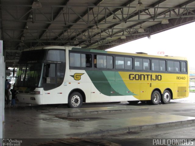 Empresa Gontijo de Transportes 11040 na cidade de João Monlevade, Minas Gerais, Brasil, por Paulo Camillo Mendes Maria. ID da foto: 1586611.