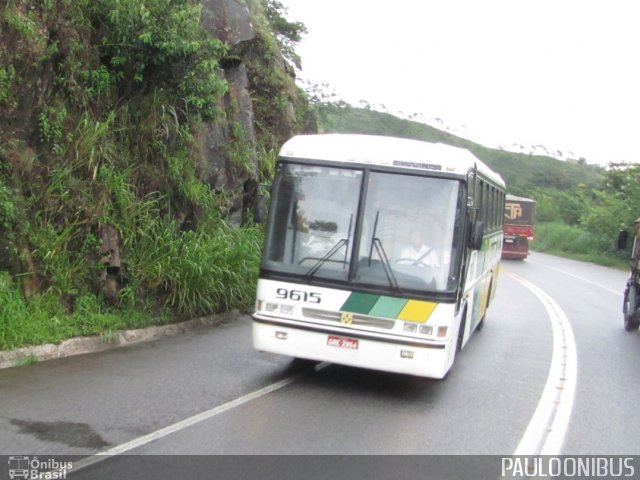 Empresa Gontijo de Transportes 9615 na cidade de Sabará, Minas Gerais, Brasil, por Paulo Camillo Mendes Maria. ID da foto: 1588869.