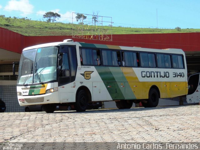 Empresa Gontijo de Transportes 3140 na cidade de João Monlevade, Minas Gerais, Brasil, por Antonio Carlos Fernandes. ID da foto: 1587878.