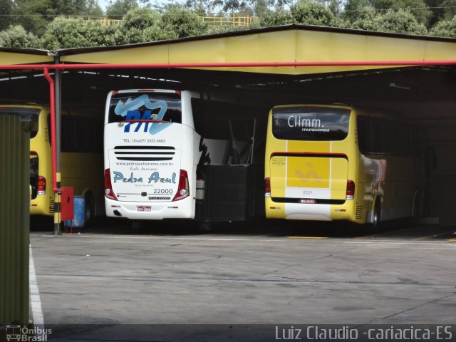 Viação Itapemirim garagem na cidade de Cariacica, Espírito Santo, Brasil, por Luiz Claudio . ID da foto: 1589089.