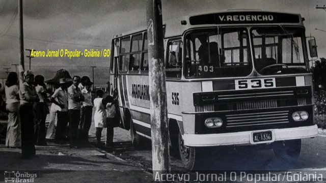 Viação Araguarina 535 na cidade de Goiânia, Goiás, Brasil, por Carlos Júnior. Número da foto: #1589354.