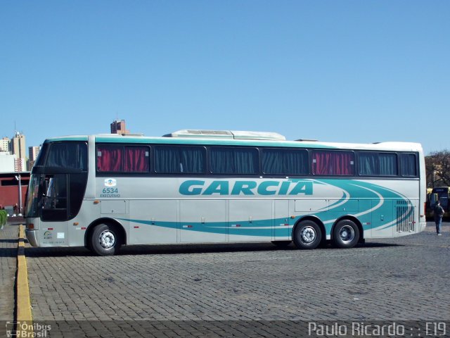 Viação Garcia 6534 na cidade de Londrina, Paraná, Brasil, por Paulo Ricardo. Número da foto: #1589205.