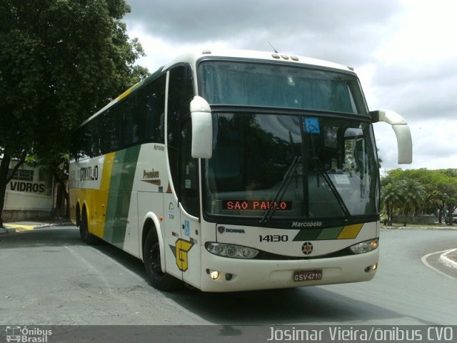 Empresa Gontijo de Transportes 14130 na cidade de Curvelo, Minas Gerais, Brasil, por Josimar Vieira. Número da foto: #1588725.