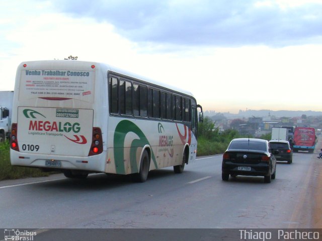 Megalog Logística e Transporte 0109 na cidade de Contagem, Minas Gerais, Brasil, por Thiago  Pacheco. Número da foto: #1587870.