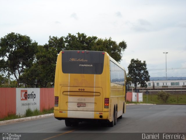 Viação Itapemirim 45315 na cidade de Brasília, Distrito Federal, Brasil, por Daniel  Ferreira. Número da foto: #1588441.