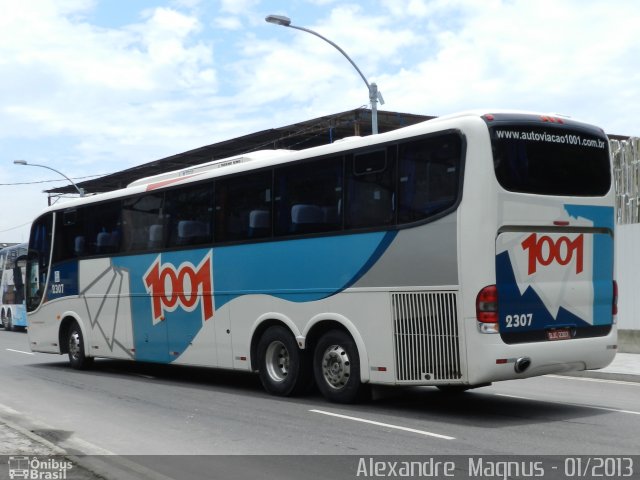 Auto Viação 1001 2307 na cidade de Rio de Janeiro, Rio de Janeiro, Brasil, por Alexandre  Magnus. Número da foto: #1589949.