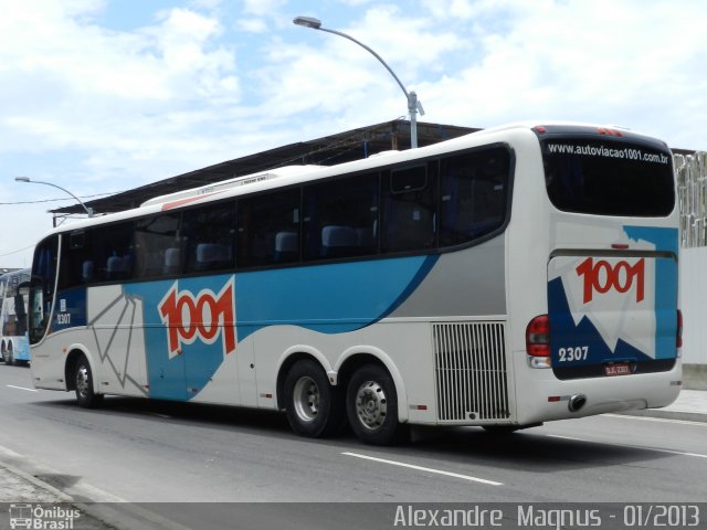 Auto Viação 1001 2307 na cidade de Rio de Janeiro, Rio de Janeiro, Brasil, por Alexandre  Magnus. ID da foto: 1589949.