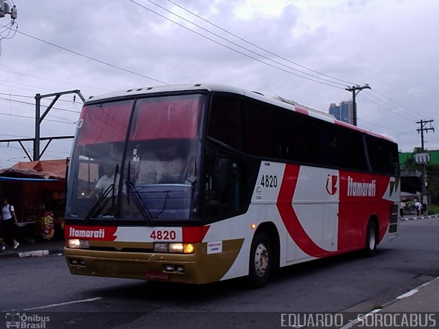 Expresso Itamarati 4820 na cidade de São Paulo, São Paulo, Brasil, por EDUARDO - SOROCABUS. Número da foto: #1591327.
