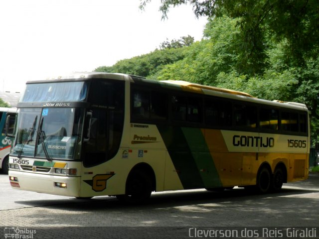 Empresa Gontijo de Transportes 15605 na cidade de São Paulo, São Paulo, Brasil, por Cleverson dos Reis Giraldi. ID da foto: 1591145.