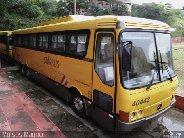 Viação Itapemirim 40443 na cidade de Belo Horizonte, Minas Gerais, Brasil, por Moisés Magno. ID da foto: 1590181.