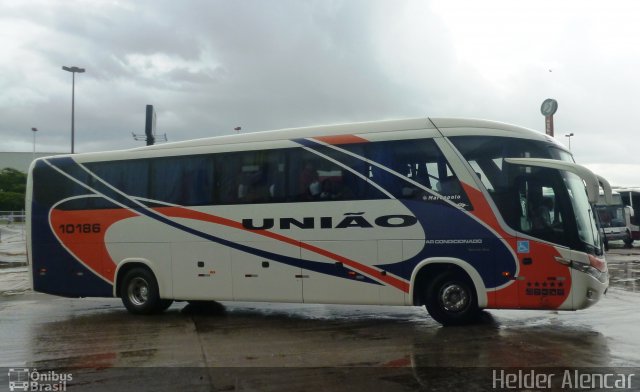 Expresso União 10186 na cidade de Goiânia, Goiás, Brasil, por Helder Alencar. Número da foto: #1589749.