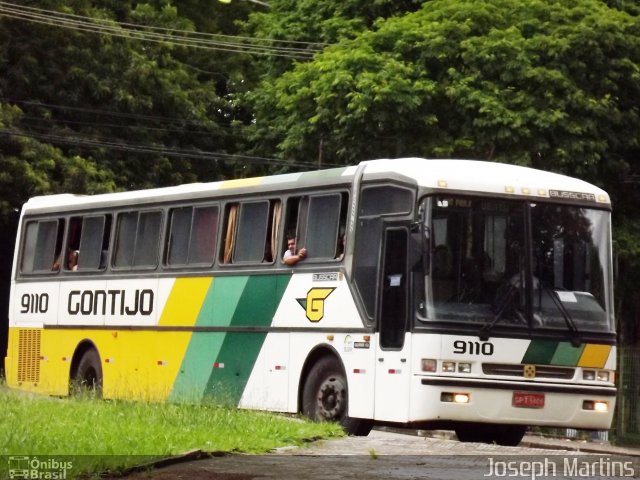 Empresa Gontijo de Transportes 9110 na cidade de São Paulo, São Paulo, Brasil, por Joseph Martins. Número da foto: #1591332.