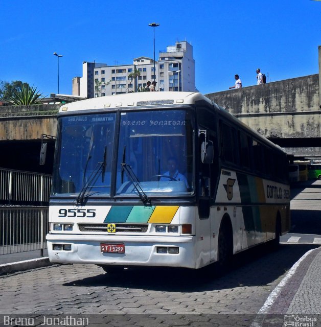 Empresa Gontijo de Transportes 9555 na cidade de Belo Horizonte, Minas Gerais, Brasil, por Breno  Jonathan. ID da foto: 1589599.