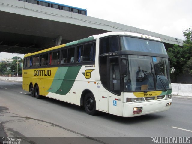 Empresa Gontijo de Transportes 11200 na cidade de Belo Horizonte, Minas Gerais, Brasil, por Paulo Camillo Mendes Maria. ID da foto: 1592168.