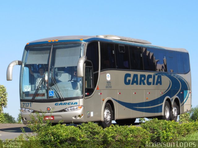 Viação Garcia 7171 na cidade de Americana, São Paulo, Brasil, por Anderson Lopes. ID da foto: 1592291.