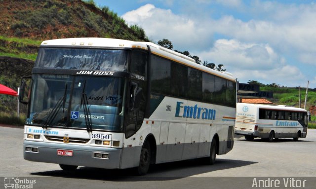 Emtram 3950 na cidade de Paraíba do Sul, Rio de Janeiro, Brasil, por André Vitor  Silva dos Santos. Número da foto: #1592044.