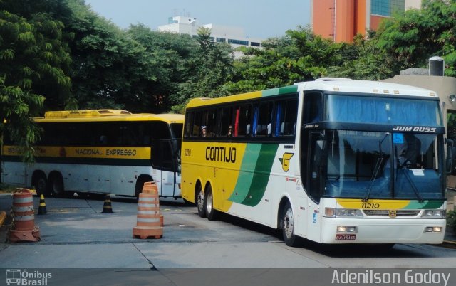 Empresa Gontijo de Transportes 11210 na cidade de São Paulo, São Paulo, Brasil, por Adenilson Godoy. Número da foto: #1592435.