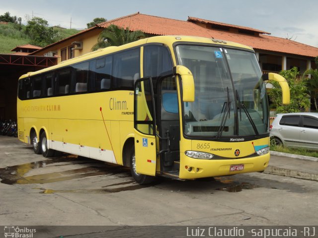 Viação Itapemirim 8655 na cidade de Sapucaia, Rio de Janeiro, Brasil, por Luiz Claudio . Número da foto: #1592092.
