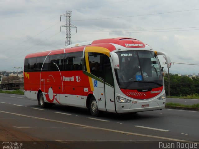 Expresso Itamarati 6202 na cidade de Americana, São Paulo, Brasil, por Ruan Roque. Número da foto: #1593085.