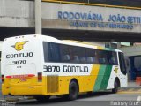 Empresa Gontijo de Transportes 3870 na cidade de São Bernardo do Campo, São Paulo, Brasil, por Rodney Cruz. ID da foto: :id.