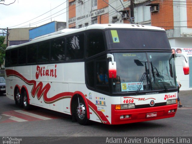 Miani Turismo 4050 na cidade de Cubatão, São Paulo, Brasil, por Adam Xavier Rodrigues Lima. Número da foto: #1594748.