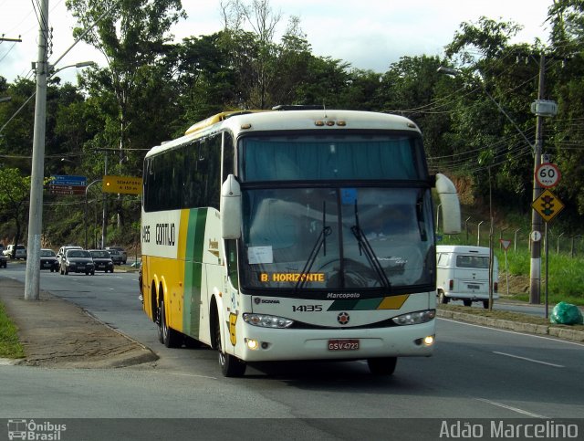 Empresa Gontijo de Transportes 14135 na cidade de Belo Horizonte, Minas Gerais, Brasil, por Adão Raimundo Marcelino. Número da foto: #1595869.