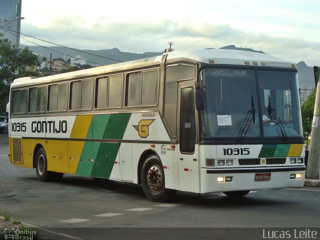 Empresa Gontijo de Transportes 10315 na cidade de Belo Horizonte, Minas Gerais, Brasil, por Lucas Leite. ID da foto: 1595155.