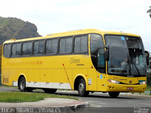 Viação Itapemirim 8563 na cidade de Vitória, Espírito Santo, Brasil, por Lucas Ribeiro de Souza Ferreira. Número da foto: #1595477.