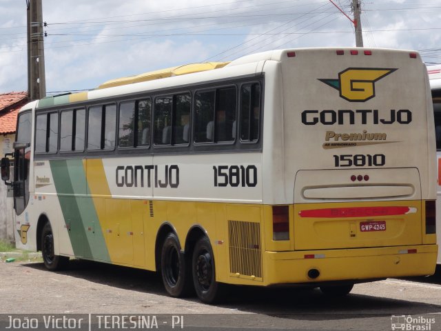 Empresa Gontijo de Transportes 15810 na cidade de Teresina, Piauí, Brasil, por João Victor. ID da foto: 1594703.