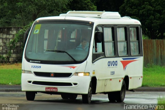 AVOA - Auto Viação Ourinhos Assis 12259 na cidade de Assis, São Paulo, Brasil, por Francisco Ivano. Número da foto: #1595806.