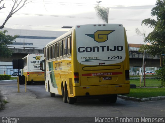 Empresa Gontijo de Transportes 15945 na cidade de Vitória, Espírito Santo, Brasil, por Marcos Pinnheiro Meneses. Número da foto: #1593953.