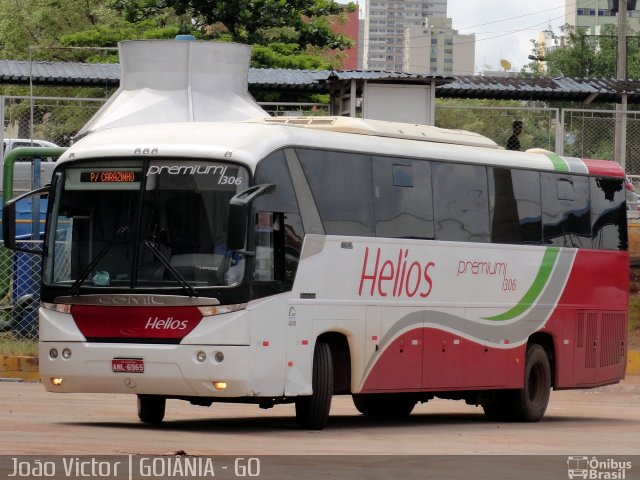 Helios Coletivos e Cargas 306 na cidade de Goiânia, Goiás, Brasil, por João Victor. ID da foto: 1593634.