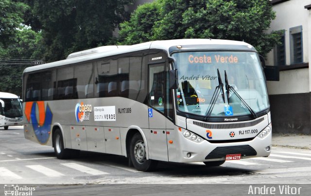 Coesa Transportes RJ 117.009 na cidade de Rio de Janeiro, Rio de Janeiro, Brasil, por André Vitor  Silva dos Santos. Número da foto: #1595142.
