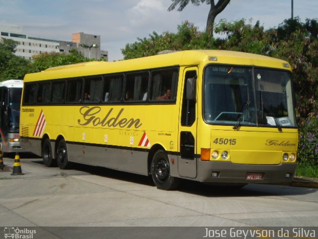 Viação Itapemirim 45015 na cidade de São Paulo, São Paulo, Brasil, por José Geyvson da Silva. Número da foto: #1595769.