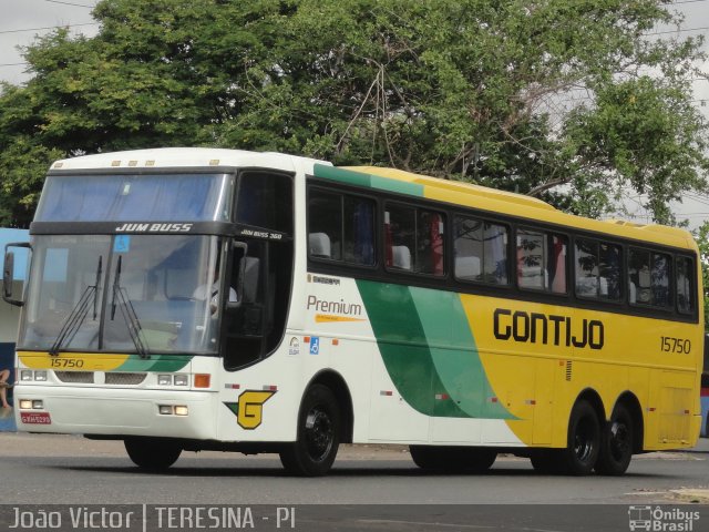 Empresa Gontijo de Transportes 15750 na cidade de Teresina, Piauí, Brasil, por João Victor. ID da foto: 1594689.