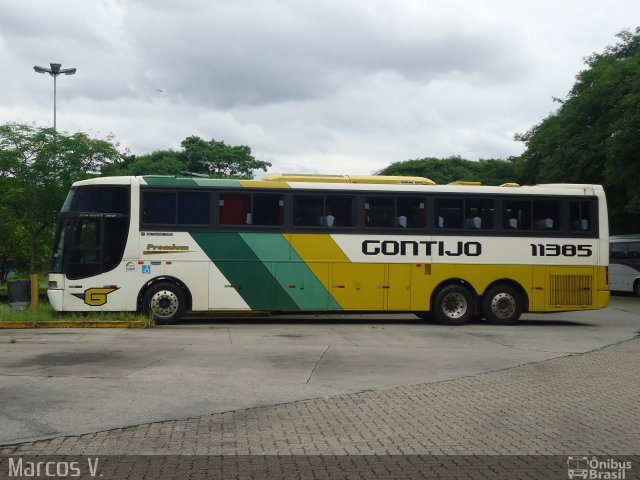 Empresa Gontijo de Transportes 11385 na cidade de São Paulo, São Paulo, Brasil, por Marcos Vinícius Vale Silva. ID da foto: 1594362.