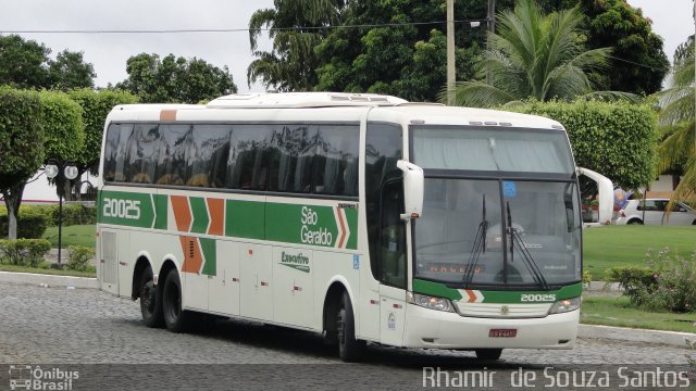 Cia. São Geraldo de Viação 20025 na cidade de Jequié, Bahia, Brasil, por Rhamir  de Souza Santos. ID da foto: 1639583.