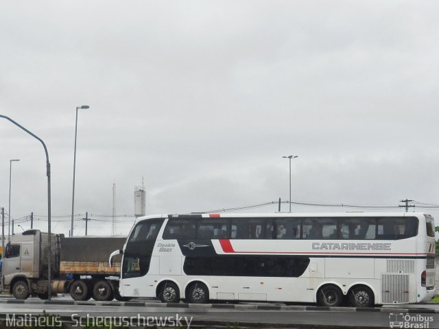Auto Viação Catarinense 2800 na cidade de Santos, São Paulo, Brasil, por Matheus  Scheguschewsky. Número da foto: #1640433.
