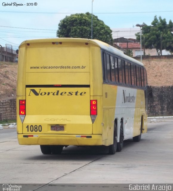 Viação Nordeste 1080 na cidade de Natal, Rio Grande do Norte, Brasil, por Gabriel Torres. Número da foto: #1640532.