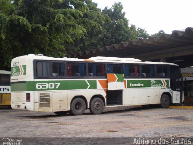 Cia. São Geraldo de Viação 6307 na cidade de Belo Horizonte, Minas Gerais, Brasil, por Adriano dos Santos. Número da foto: #1640105.