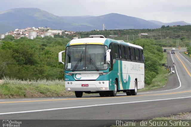 Auto Viação Camurujipe 3031 na cidade de Jequié, Bahia, Brasil, por Rhamir  de Souza Santos. Número da foto: #1639572.