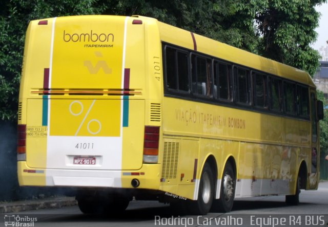 Viação Itapemirim 41011 na cidade de São Paulo, São Paulo, Brasil, por Rodrigo S. G Busólogo do Brasil. Número da foto: #1640538.