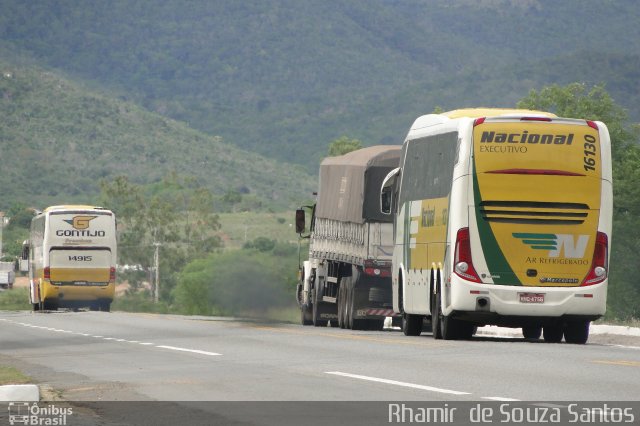Viação Nacional 16130 na cidade de Jequié, Bahia, Brasil, por Rhamir  de Souza Santos. Número da foto: #1639570.