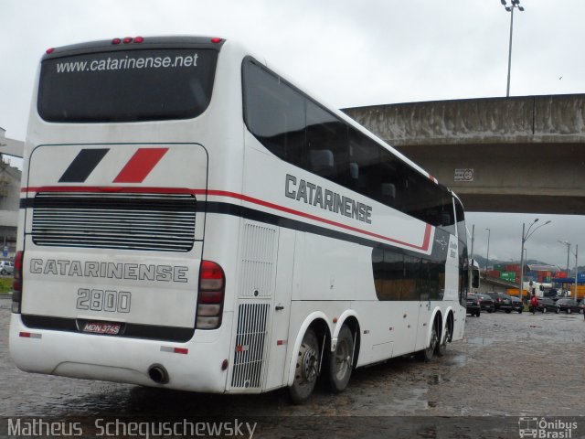 Auto Viação Catarinense 2800 na cidade de Santos, São Paulo, Brasil, por Matheus  Scheguschewsky. Número da foto: #1640470.