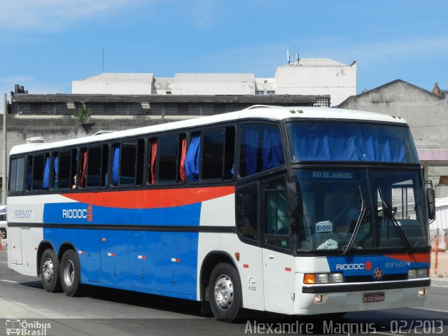 Viação Riodoce 99507 na cidade de Rio de Janeiro, Rio de Janeiro, Brasil, por Alexandre  Magnus. Número da foto: #1638842.
