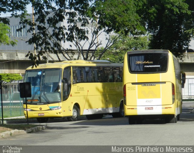 Viação Itapemirim 45627 na cidade de Vitória, Espírito Santo, Brasil, por Marcos Pinnheiro Meneses. Número da foto: #1640686.