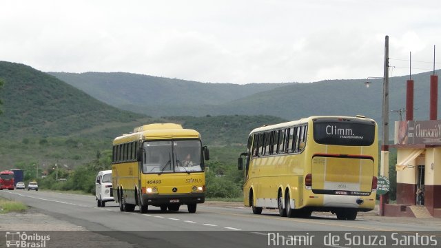 Viação Itapemirim 40403 na cidade de Jequié, Bahia, Brasil, por Rhamir  de Souza Santos. Número da foto: #1639578.